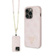 Кейс Guess GUHCP14LP4TDSCPP за iPhone 14 Pro розов Crossbody