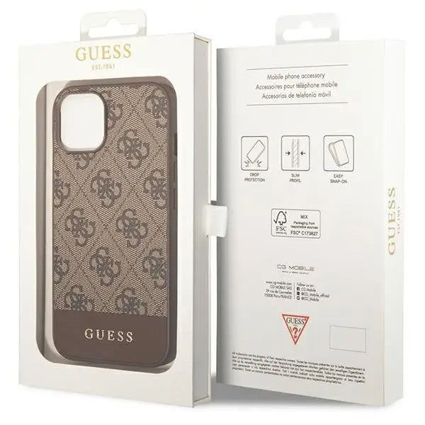 Кейс Guess GUHCP14SG4GLBR за iPhone 14 6.1’’