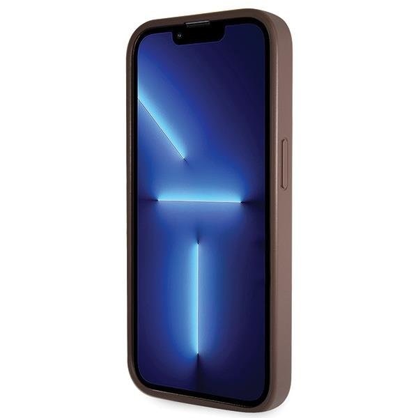 Кейс Guess GUHCP14XP4TDSCPW за iPhone 14 Pro Max 6.7 кафяв