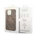 Кейс Guess GUHCP15L4GMGBR за iPhone 15 Pro 6.1 кафяв / кафяв