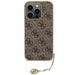 Кейс Guess GUHCP15LGF4GBR за iPhone 15 Pro 6.1 кафяв / кафяв