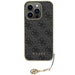 Кейс Guess GUHCP15LGF4GGR за iPhone 15 Pro 6.1 сив / сив