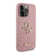 Кейс Guess GUHCP15LHG4SGP за iPhone 15 Pro 6.1 розов / розов