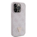 Кейс Guess GUHCP15LP4TDPP за iPhone 15 Pro 6.1 розов / розов