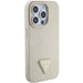 Кейс Guess GUHCP15LPCRTHCD за iPhone 15 Pro 6.1 златист /