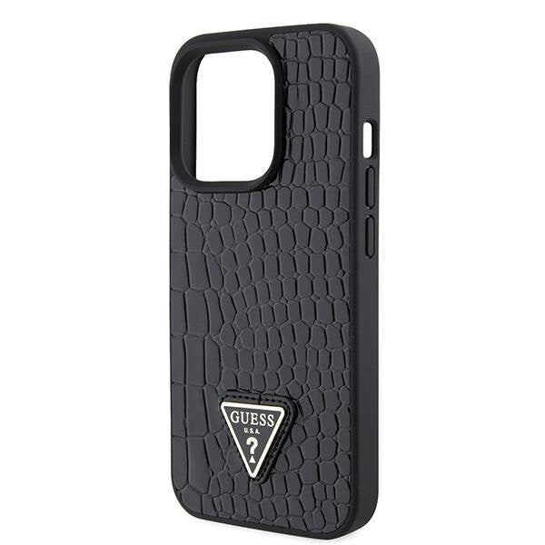 Кейс Guess GUHCP15LPCRTHCK за iPhone 15 Pro 6.1 черен /