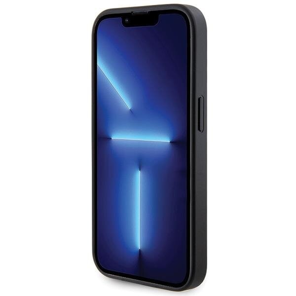 Кейс Guess GUHCP15LPS4DGPK за iPhone 15 Pro 6.1 черен /