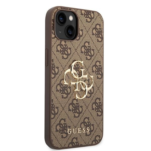 Кейс Guess GUHCP15M4GMGBR за iPhone 15 Plus 6.7 кафяв /