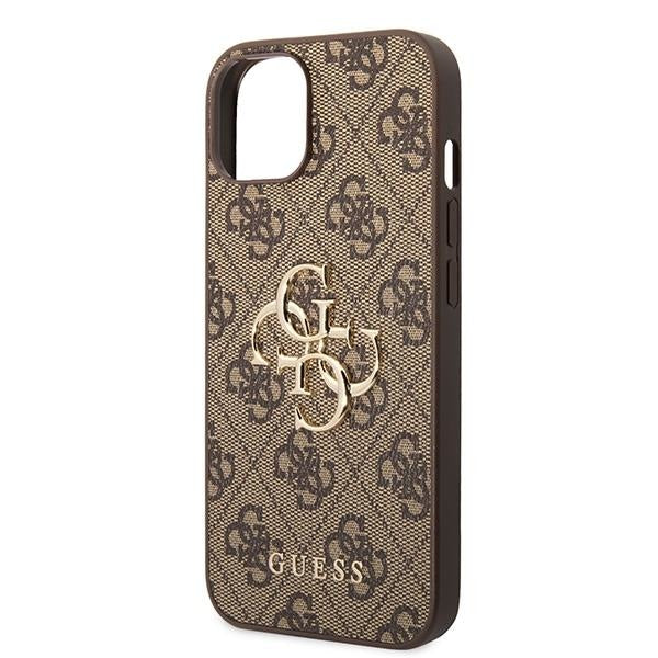 Кейс Guess GUHCP15M4GMGBR за iPhone 15 Plus 6.7 кафяв /