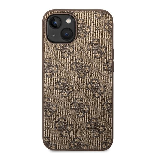 Кейс Guess GUHCP15MG4GFBR за iPhone 15 Plus 6.7 кафяв /