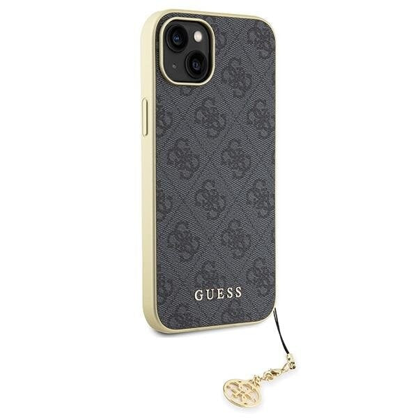 Кейс Guess GUHCP15MGF4GGR за iPhone 15 Plus 6.7 сив / сив