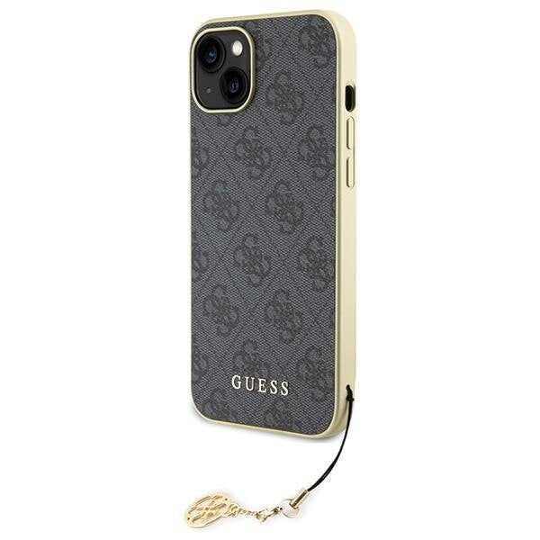 Кейс Guess GUHCP15MGF4GGR за iPhone 15 Plus 6.7 сив / сив