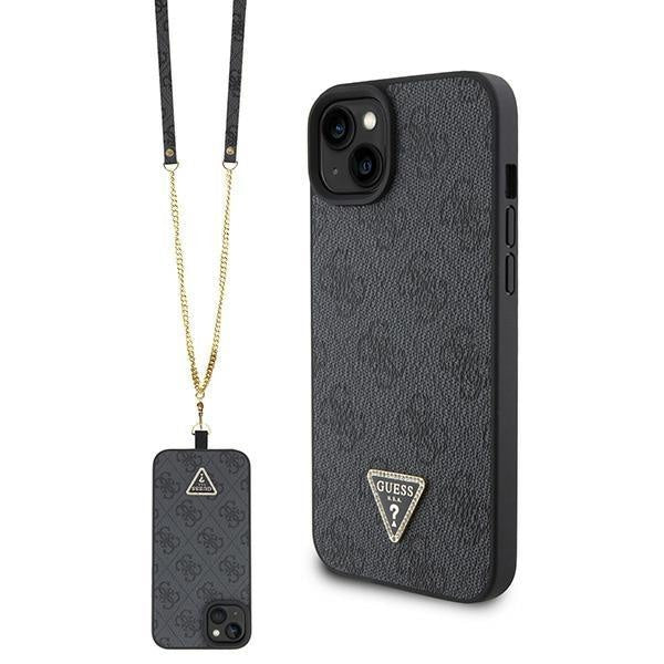 Кейс Guess GUHCP15MP4TDSCPK за iPhone 15 Plus 6.7 черен /