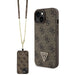 Кейс Guess GUHCP15MP4TDSCPW за iPhone 15 Plus 6.7 кафяв /