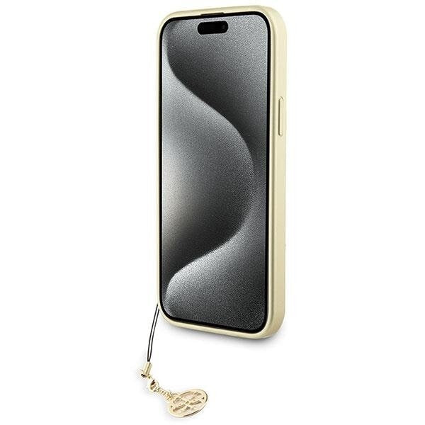 Кейс Guess GUHCP15SGF4GBR за iPhone 15 6.1 кафяв / кафяв