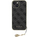 Кейс Guess GUHCP15SGF4GGR за iPhone 15 6.1 сив / сив твърд