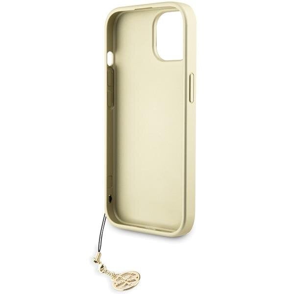 Кейс Guess GUHCP15SGF4GGR за iPhone 15 6.1 сив / сив твърд