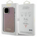 Кейс Guess GUHCP15SHDECMP за iPhone 15 6.1 розов / розов