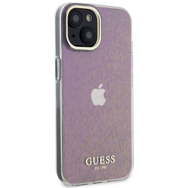 Кейс Guess GUHCP15SHDECMP за iPhone 15 6.1 розов / розов