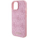 Кейс Guess GUHCP15SP4EPMP за iPhone 15 6.1 розов / розов