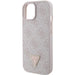 Кейс Guess GUHCP15SP4TDPP за iPhone 15 6.1 розов / розов