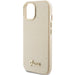 Кейс Guess GUHCP15SPGMCSD за iPhone 15 6.1 златист / златист