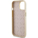 Кейс Guess GUHCP15SPGMCSD за iPhone 15 6.1 златист / златист