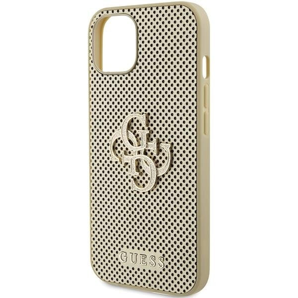 Кейс Guess GUHCP15SPSP4LGD за iPhone 15 6.1 златист /