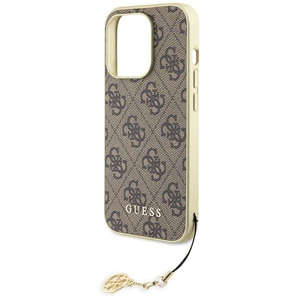 Кейс Guess GUHCP15XGF4GBR за iPhone 15 Pro Max 6.7 кафяв /