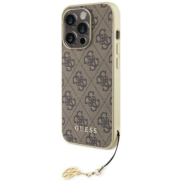 Кейс Guess GUHCP15XGF4GBR за iPhone 15 Pro Max 6.7 кафяв /