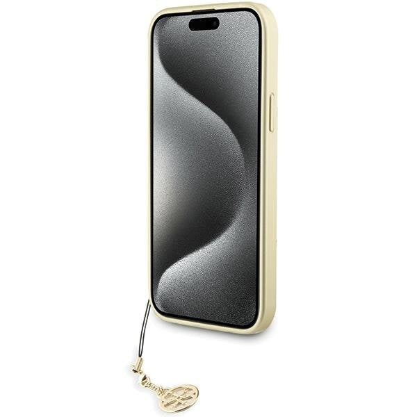 Кейс Guess GUHCP15XGF4GGR за iPhone 15 Pro Max 6.7 сив / сив