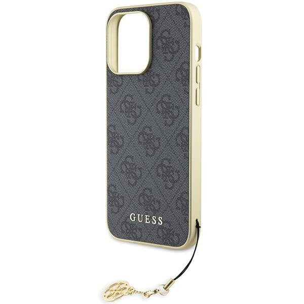 Кейс Guess GUHCP15XGF4GGR за iPhone 15 Pro Max 6.7 сив / сив