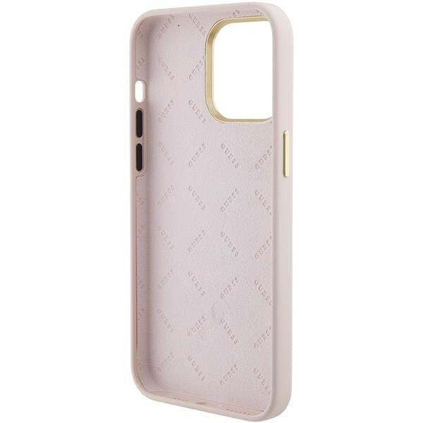 Кейс Guess GUHCP15XM4DGPP за iPhone 15 Pro Max 6.7 розов /