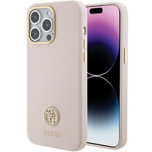 Кейс Guess GUHCP15XM4DGPP за iPhone 15 Pro Max 6.7 розов /