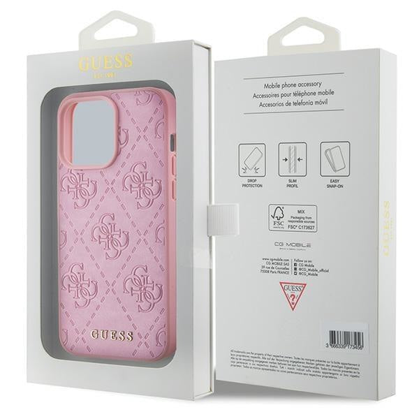 Кейс Guess GUHCP15XP4EPMP за iPhone 15 Pro Max 6.7 розов /