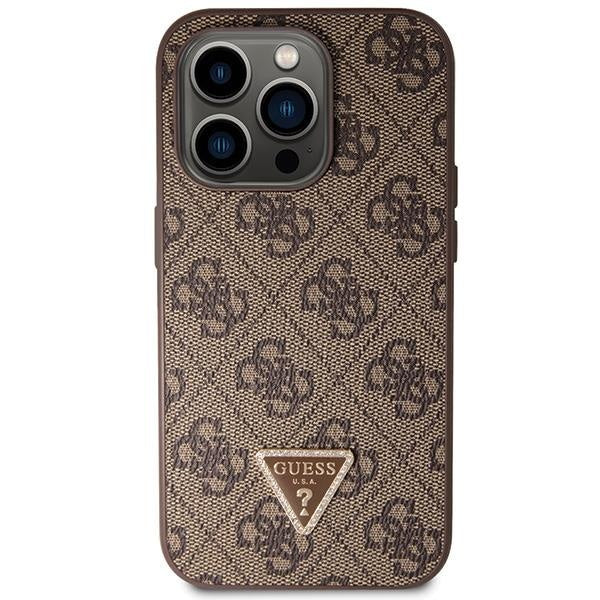 Кейс Guess GUHCP15XP4TDSCPW за iPhone 15 Pro Max 6.7 кафяв /