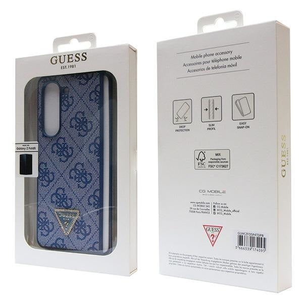 Кейс Guess GUHCZFD5P4TDPB за Samsung Galaxy Z Fold5 F946 син