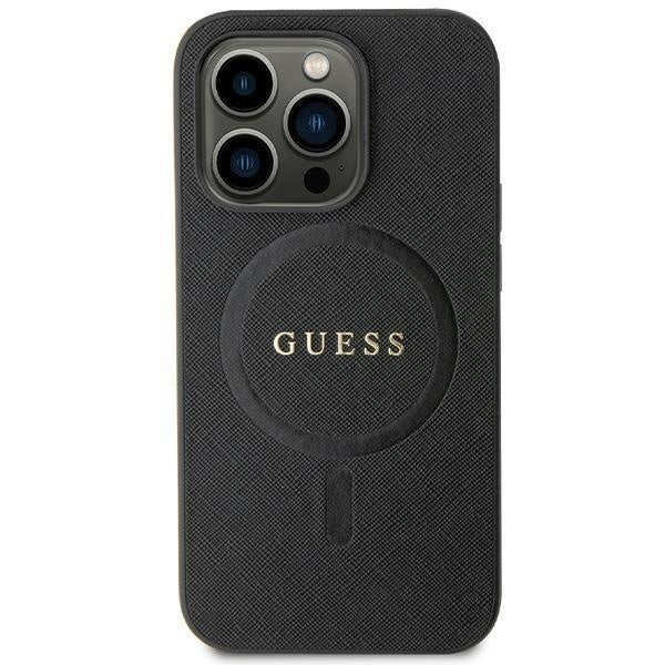 Кейс Guess GUHMN61PSAHMCK за iPhone 11 / Xr черен Saffiano