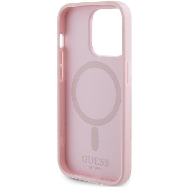 Кейс Guess GUHMP13LPSAHMCP за iPhone 13 Pro / 13 розов