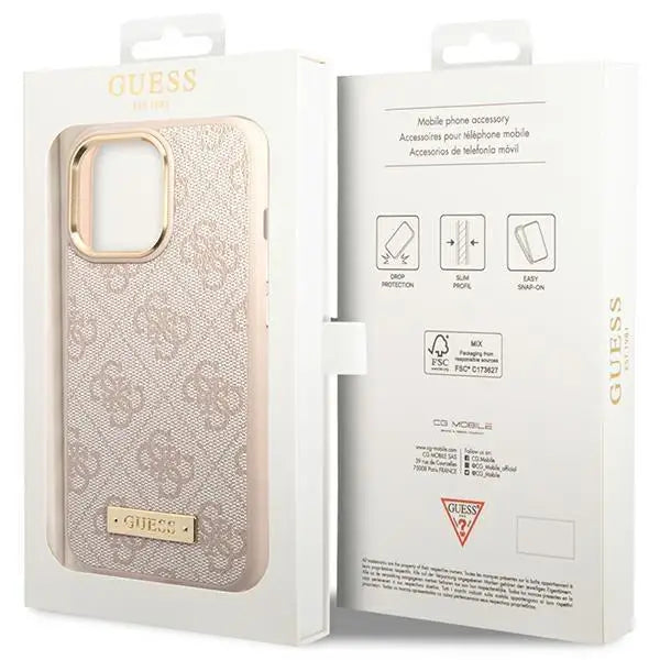 Кейс Guess GUHMP14LU4GPRP за iPhone 14 Pro 6.1’