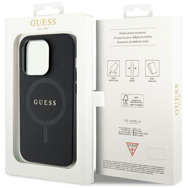 Кейс Guess GUHMP14XPSAHMCK за iPhone 14 Pro Max 6.7 черен