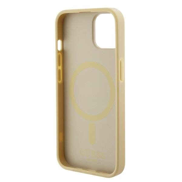 Кейс Guess GUHMP15MPSAHMCB за iPhone 15 Plus 6.7 златист /