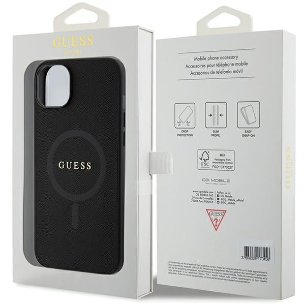 Кейс Guess GUHMP15MPSAHMCK за iPhone 15 Plus 6.7 черен /