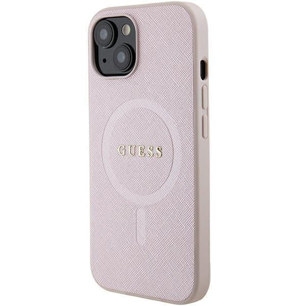 Кейс Guess GUHMP15MPSAHMCP за iPhone 15 Plus 6.7 розов /