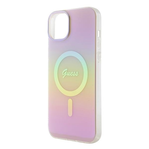 Кейс Guess GUHMP15SHITSP за iPhone 15 6.1 розов / розов