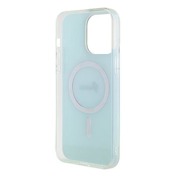 Кейс Guess GUHMP15XHITSQ за iPhone 15 Pro Max тюркоазен /