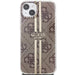 Кейс Guess IML 4G Gold Stripe за iPhone 15 / 14 13 кафяв