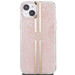 Кейс Guess IML 4G Gold Stripe за iPhone 15 / 14 13 розов