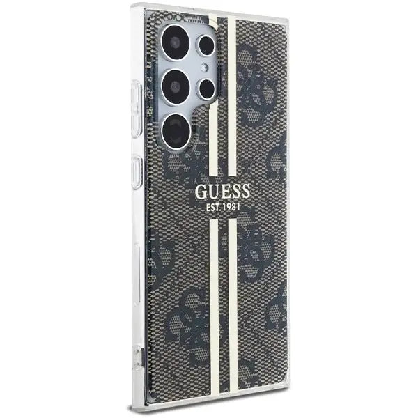 Кейс Guess IML 4G Gold Stripe за Samsung Galaxy S24