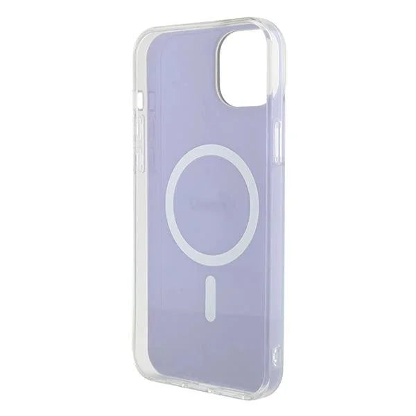 Кейс Guess IML Iridescent MagSafe за iPhone 15 Plus